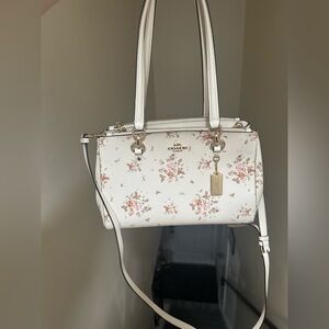 COACH Etta Carryall Rose Bouquet Print 1923 - 91508